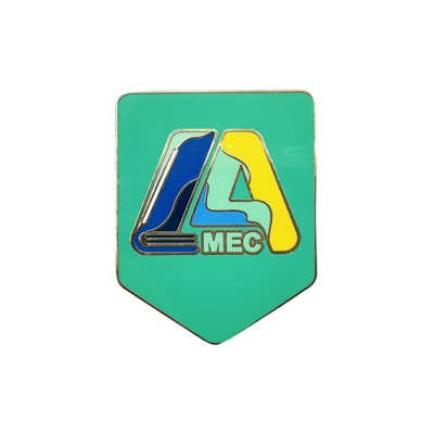 खरीदें Shiny Gold Imitation Hard Enamel Badge – A Luxurious Symbol of Achievement ऑनलाइन निर्माण